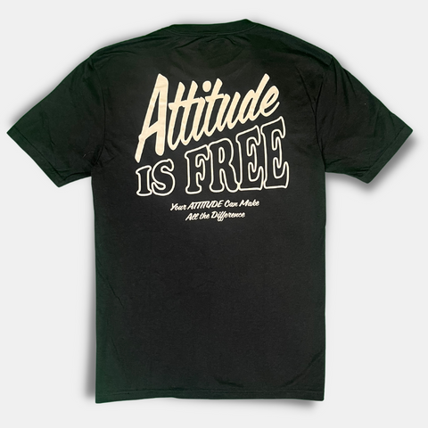 Attitude is Free Men's Script T-Shirt