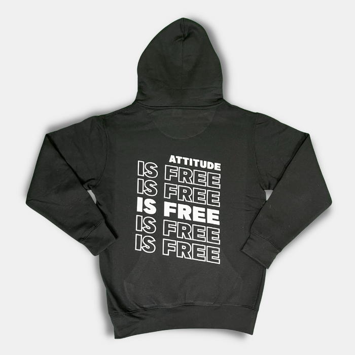 Attitude Is Free Graphic Hoodie