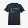 Men's Classic Three Line Navy T-Shirts