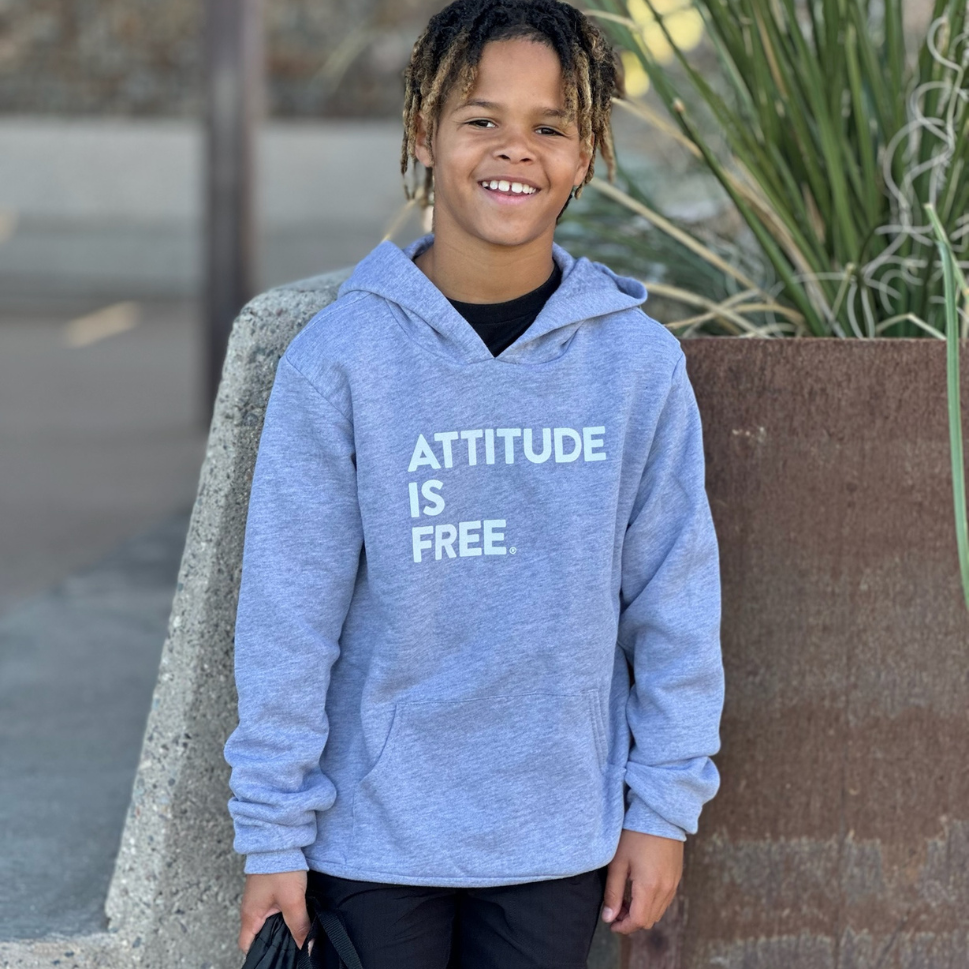 Youth Three-Line Pullover Hoodie