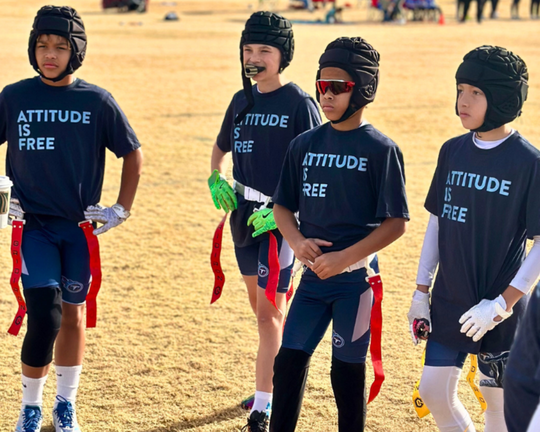 Support Your Team This Season with Attitude Is Free Fundraising