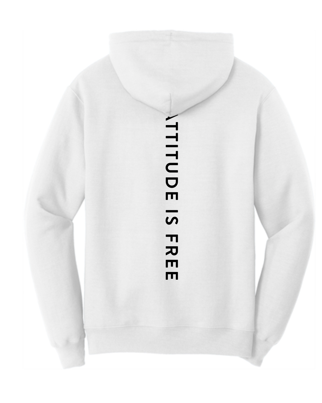 Unisex Sip Sliders White Hoodie