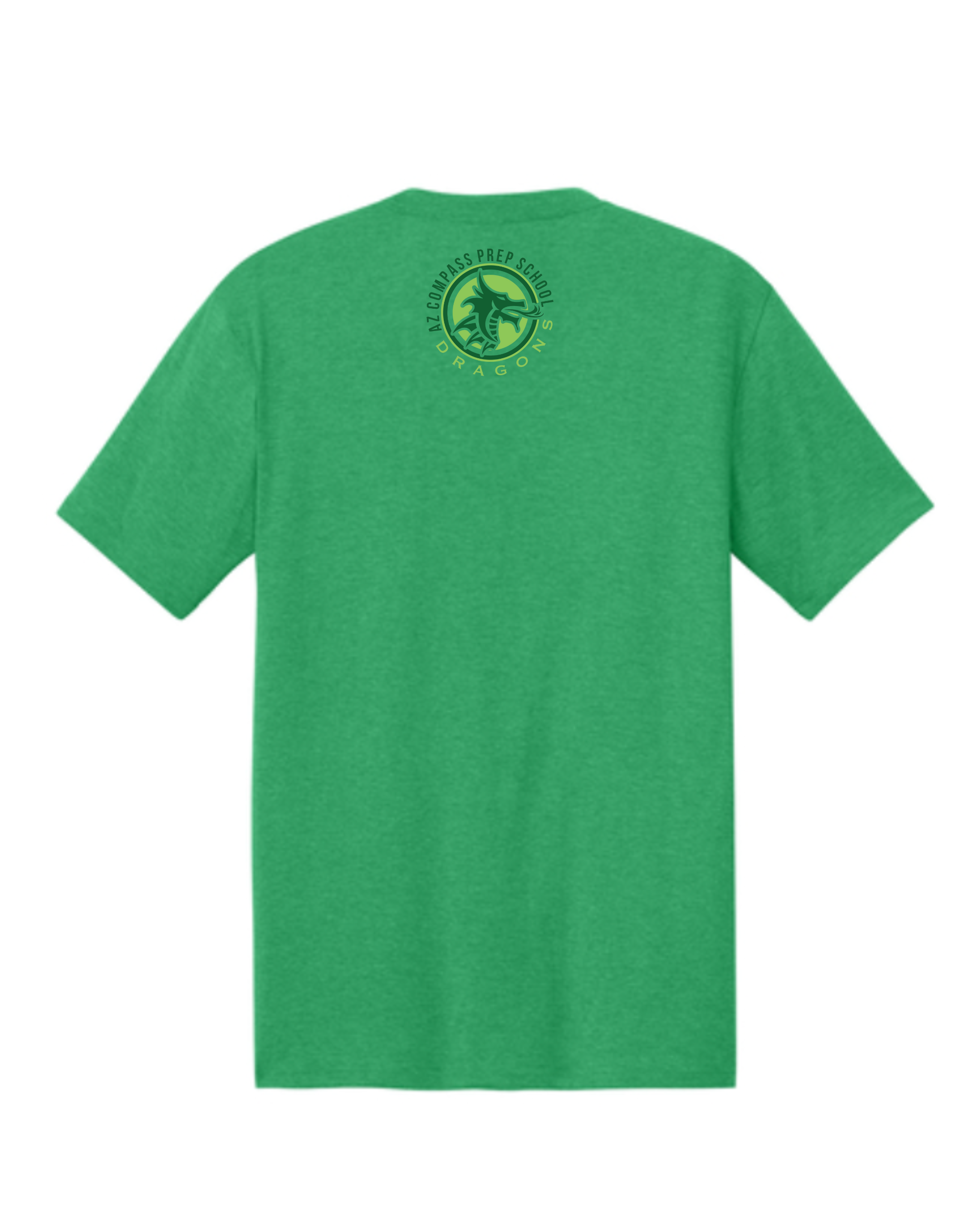 AZ Compass Football Green T-Shirt