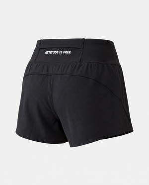 Attitude is Free Women's Shorts Black