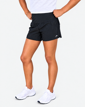 Attitude is Free Women's Shorts Black Model