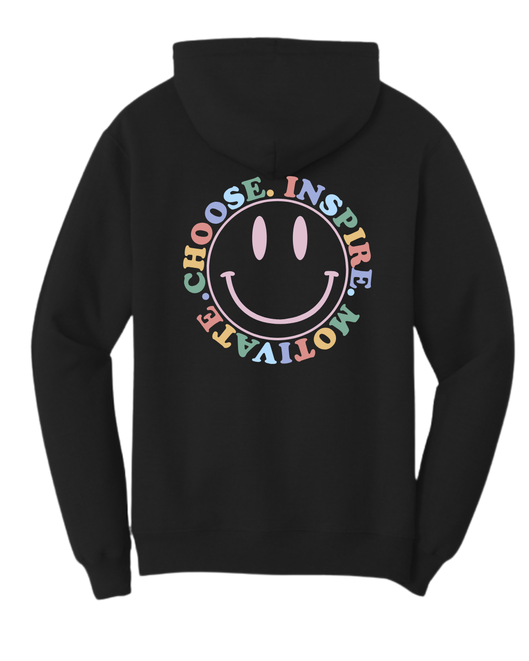 AIF Choose. Inspire. Motivate Black Hoodie