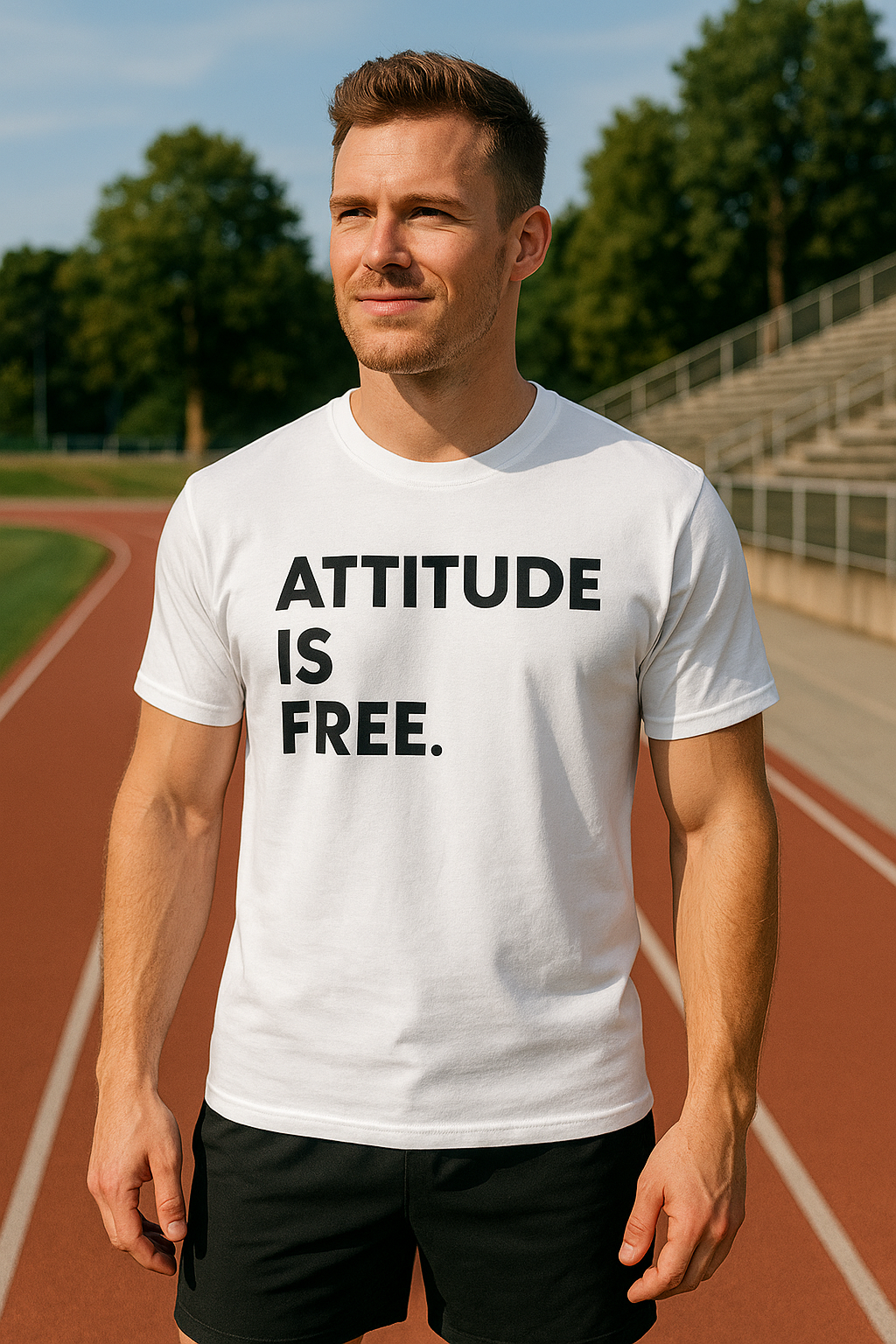Men's Three-Line Tee