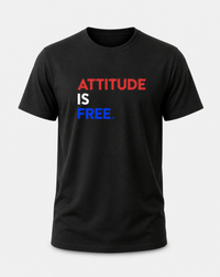 Three Line USA Black T-Shirt