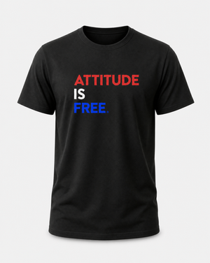 Three Line USA Black T-Shirt