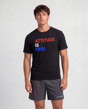 Three Line USA Black T-Shirt