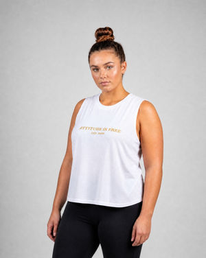 Wave Cropped Tank