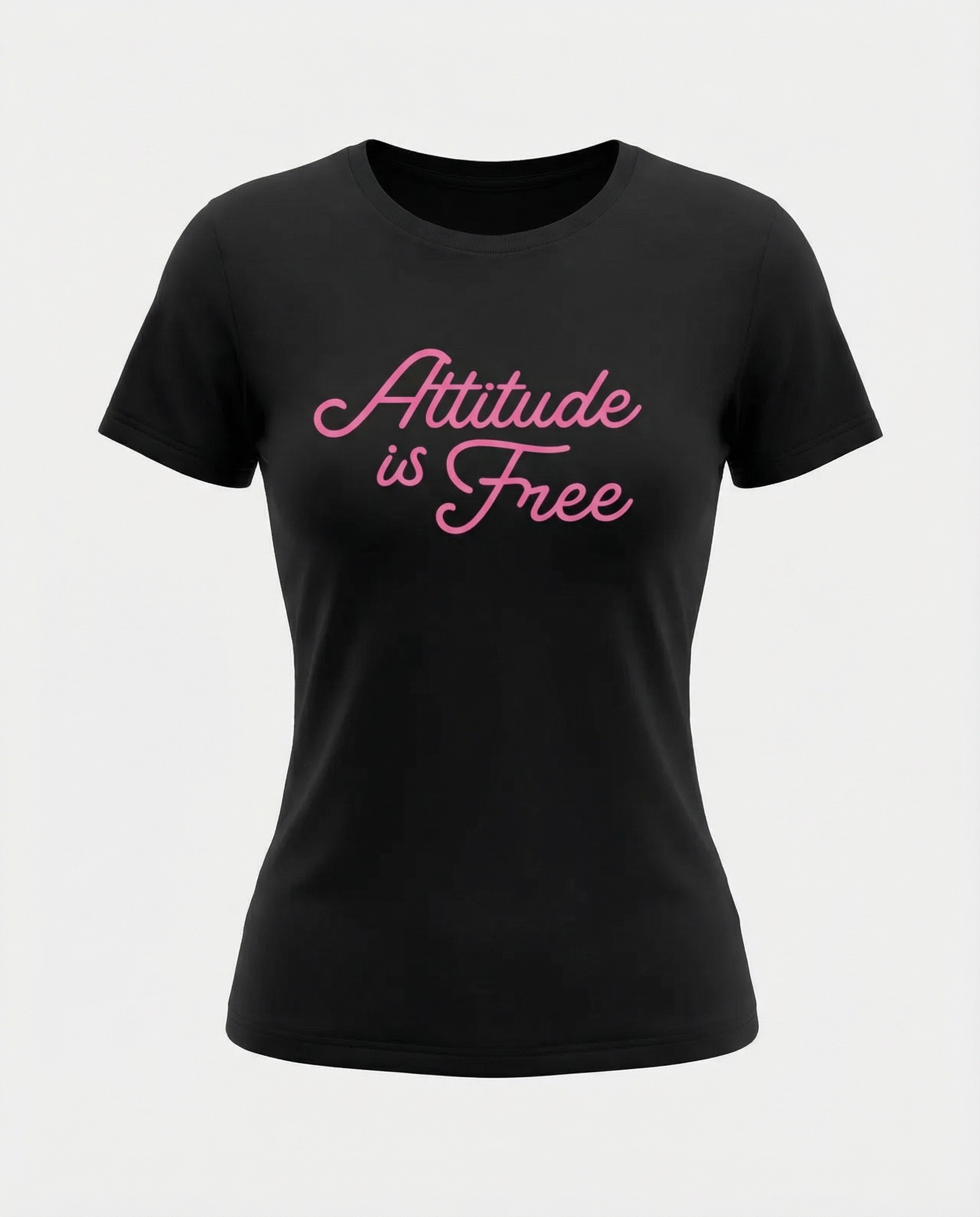 Women's Strength in Pink T-Shirt