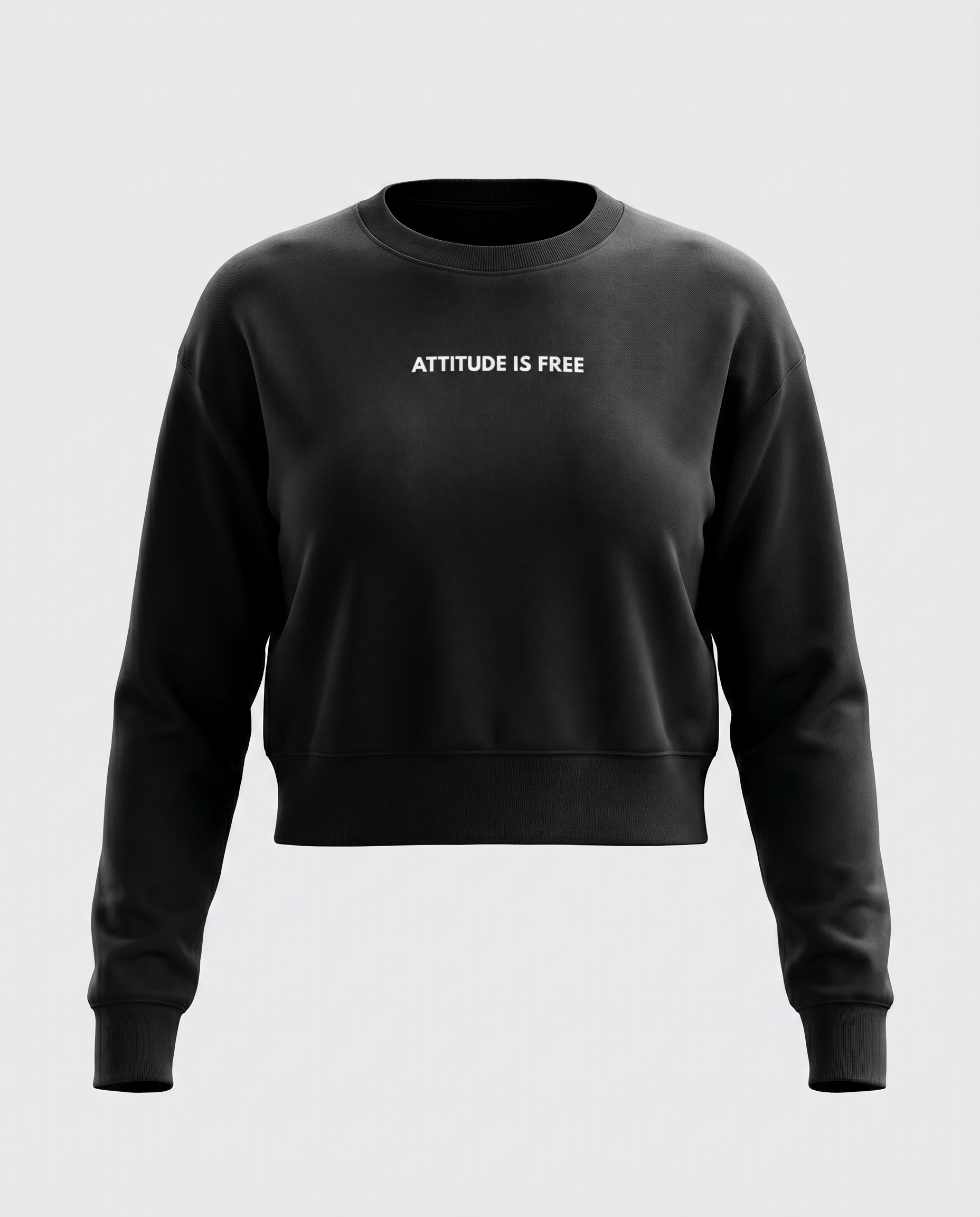Women's Cropped Crewneck