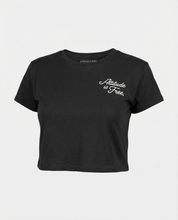 Women's Script Cropped T-Shirt