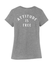 Attitude is Free Women's 3-Line Arc T-Shirt