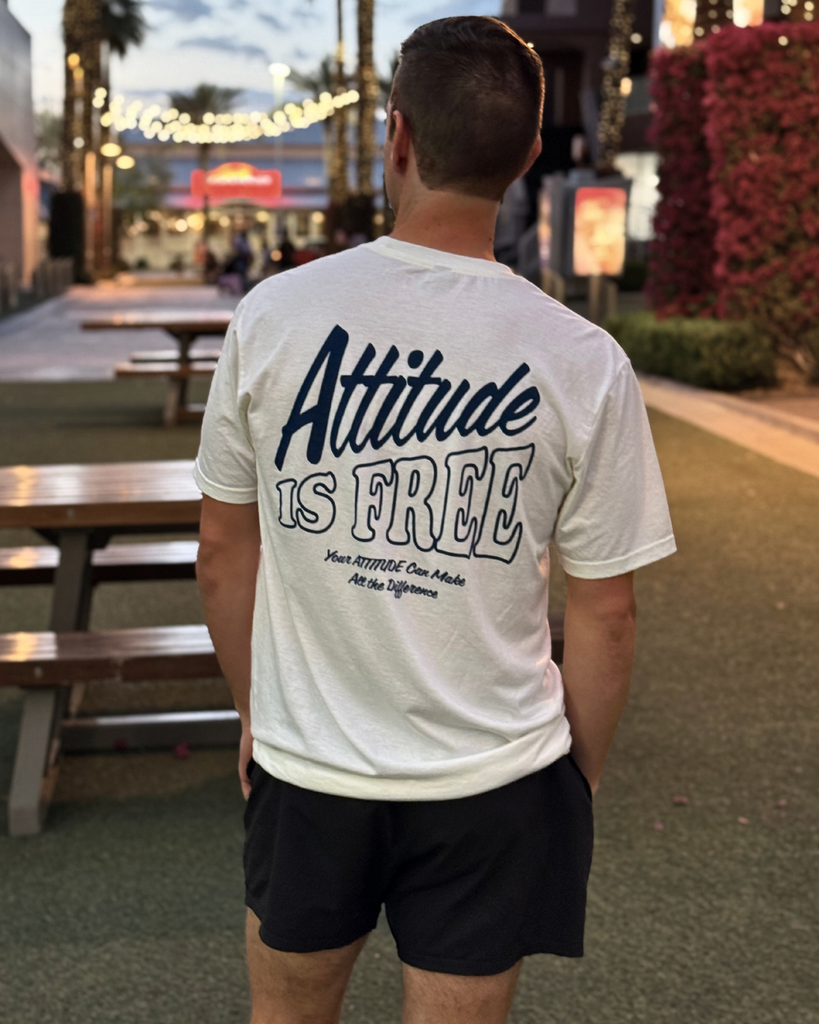 Attitude is Free Men's Script T-Shirt