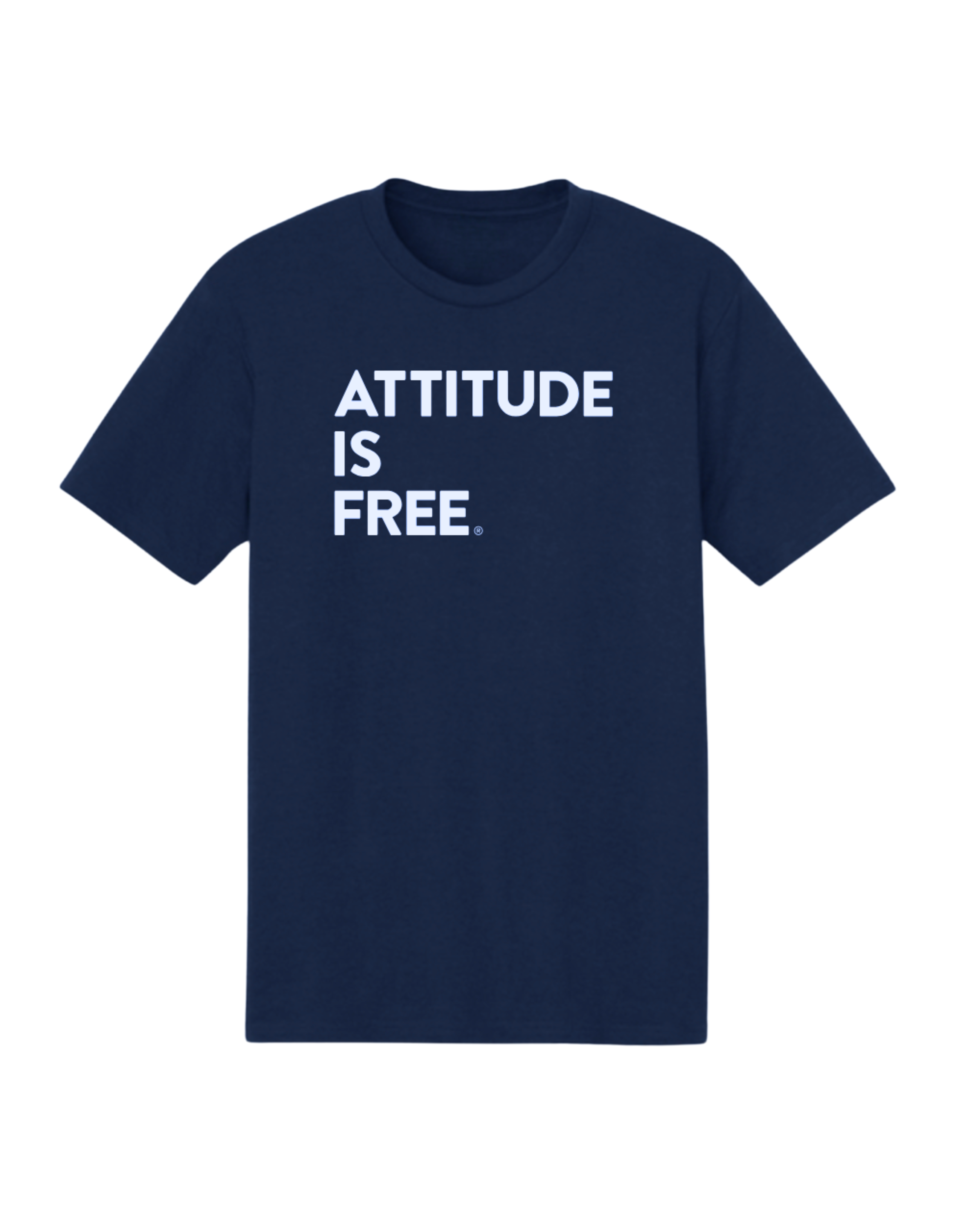 Men's Classic Three Line Navy T-Shirt