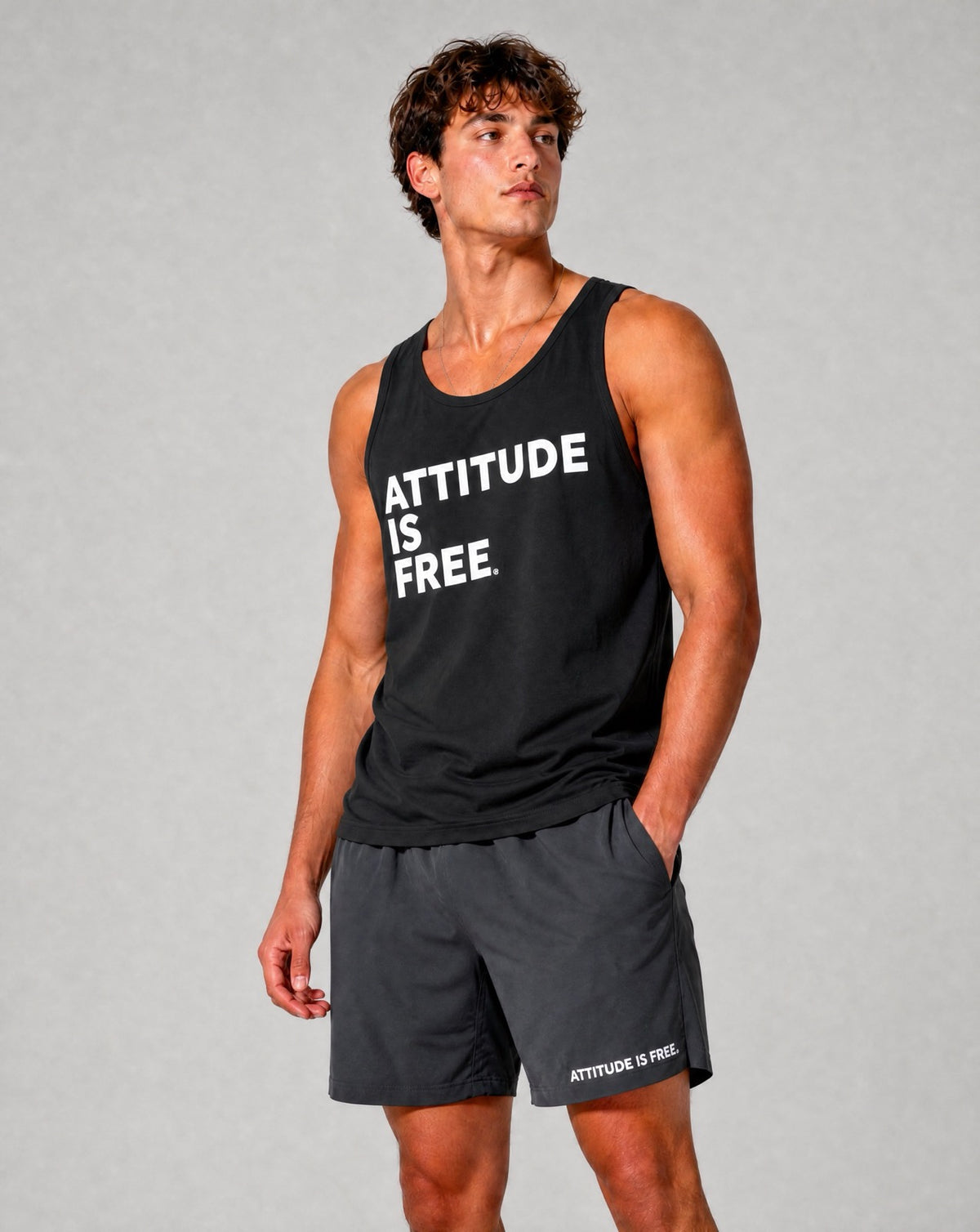 Men's Three Line Tank