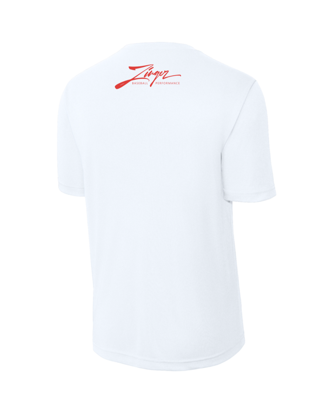Youth Zinger Baseball White T-Shirt