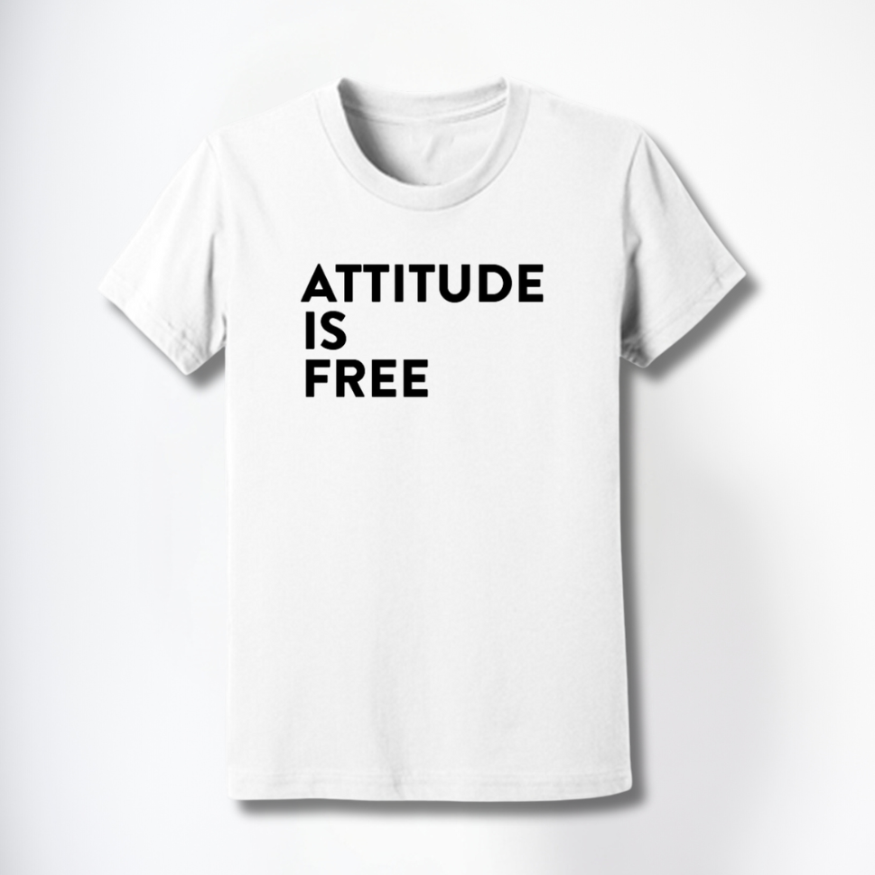 Youth Three-Line White T-Shirt