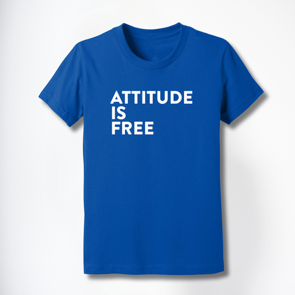 Youth Three-Line Blue T-Shirt