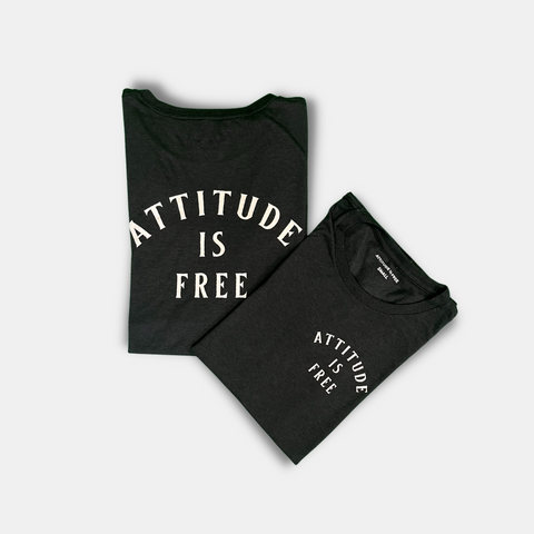 Attitude is Free Women's 3-Line Arc T-Shirt