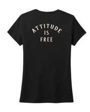 Attitude is Free Women's 3-Line Arc T-Shirt