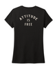 Attitude is Free Women's 3-Line Arc T-Shirt
