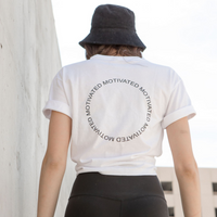 Women's "Motivated" Box Tee