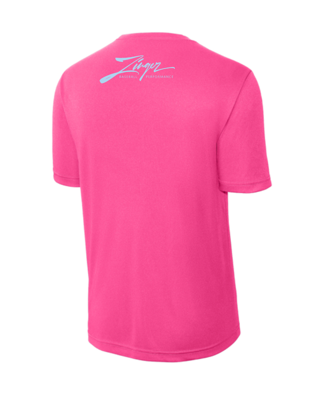 Youth Zinger Baseball Pink T-Shirt