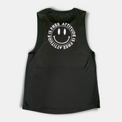 New Attitude Is Free Smiley Face Tank