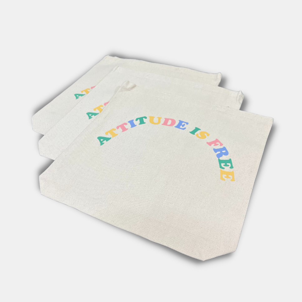 New Attitude Is Free Summer Tote