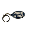Attitude Is Free Keychain