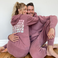 Lauren and Arie "Twinning" Starts with Love Sweatsuit